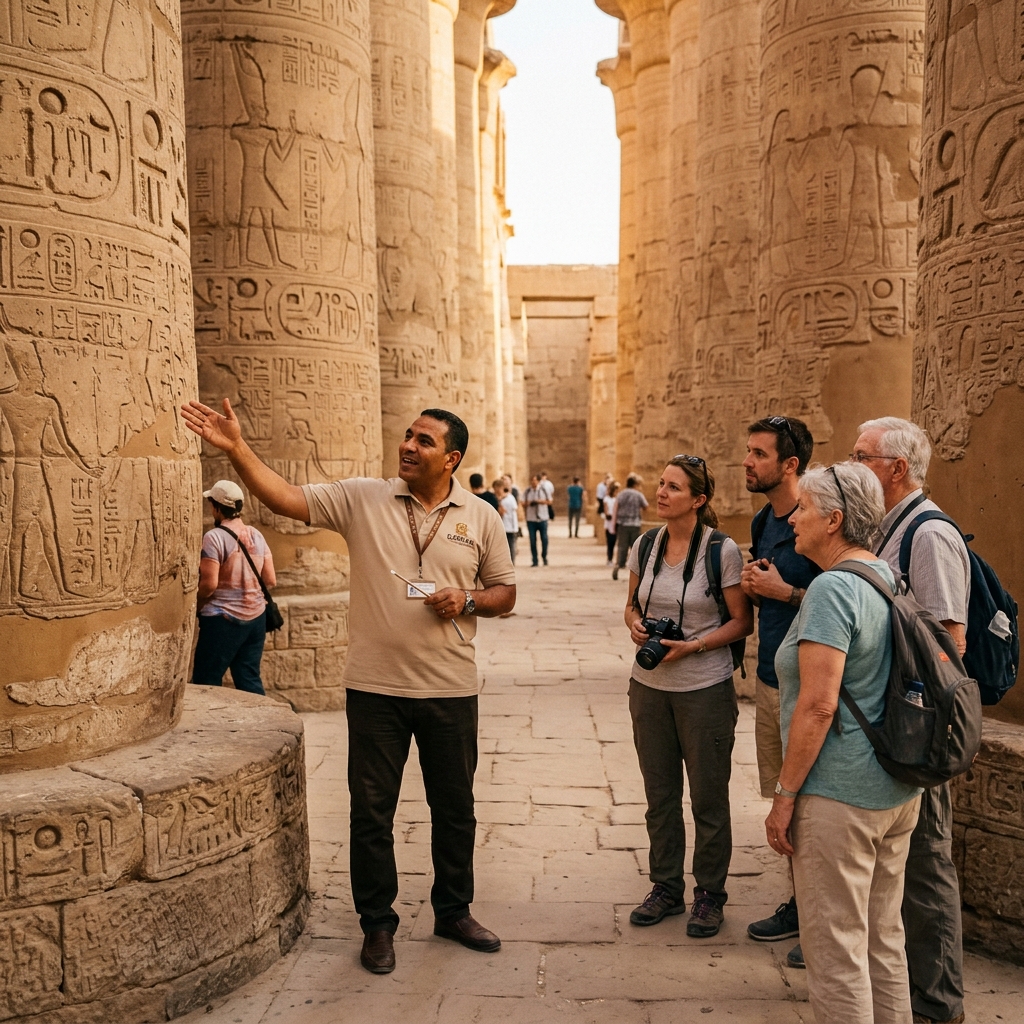 Professional tour guide